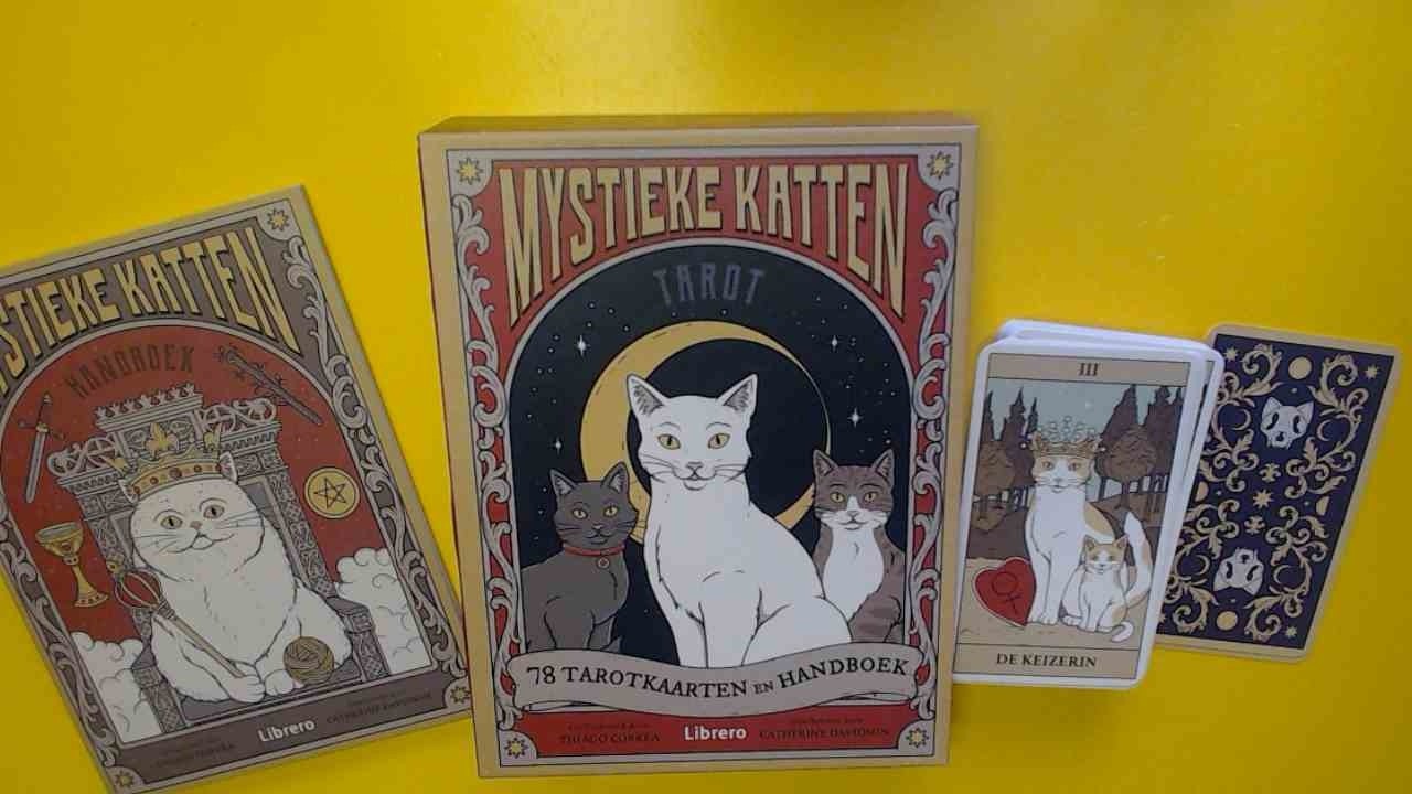 REVIEW MYSTIEKE KATTEN IN DUTCH EN ENGLISH#foryou #fyp #tarot #review