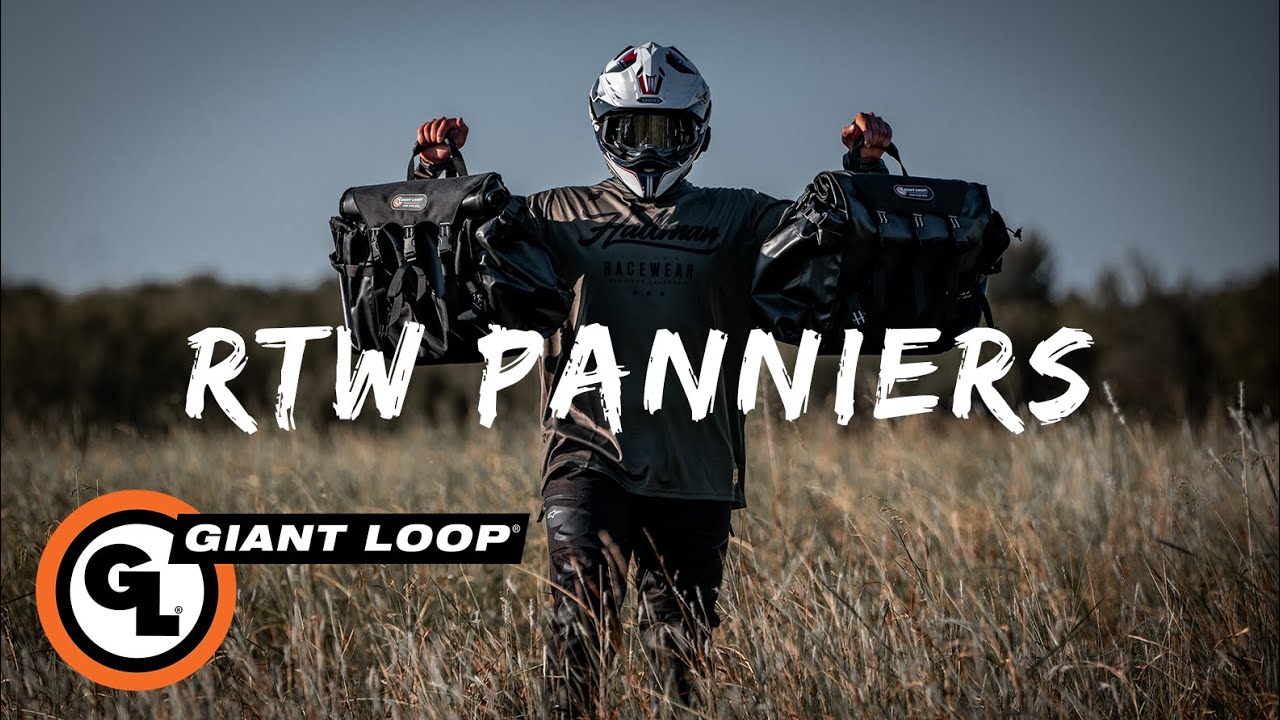White Jack - Giant Loop RTW Panniers