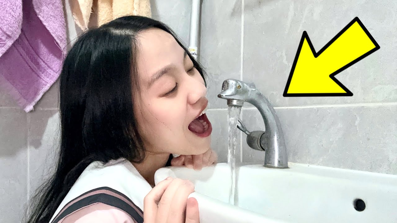 Aku Mau Minum Air Keran!