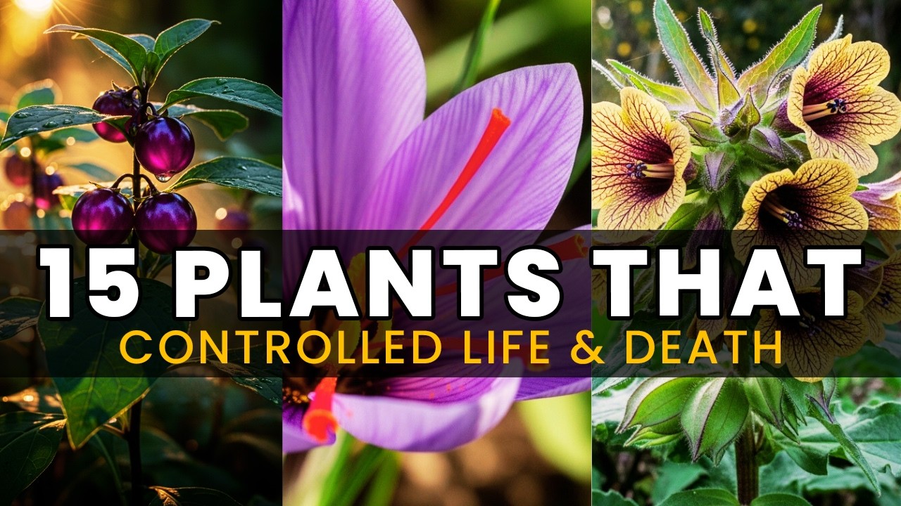 15 Plants That Controlled Life and Death in Ancient Civilizations