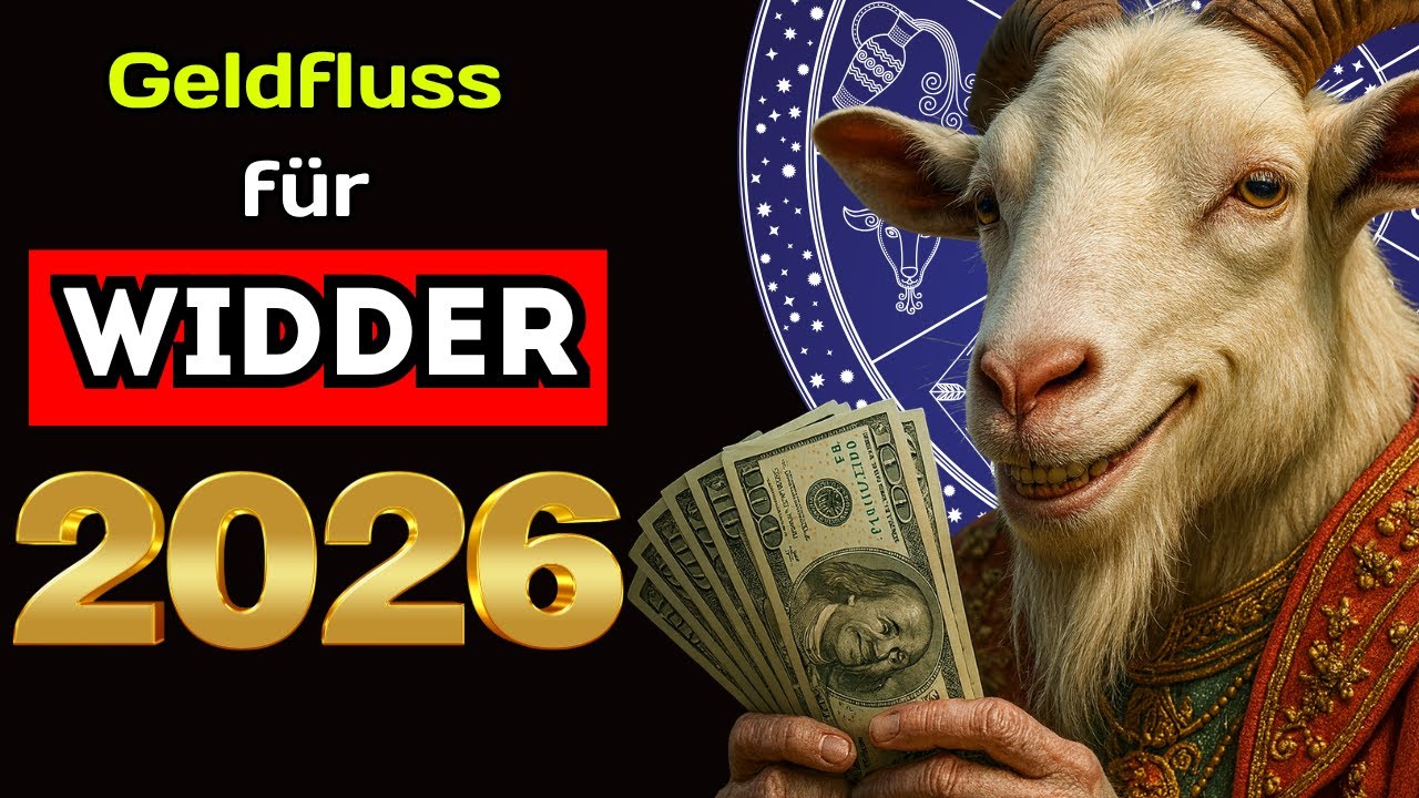 Geldfluss f&uuml;r Widder 2026: Ein magisches Finanzjahr