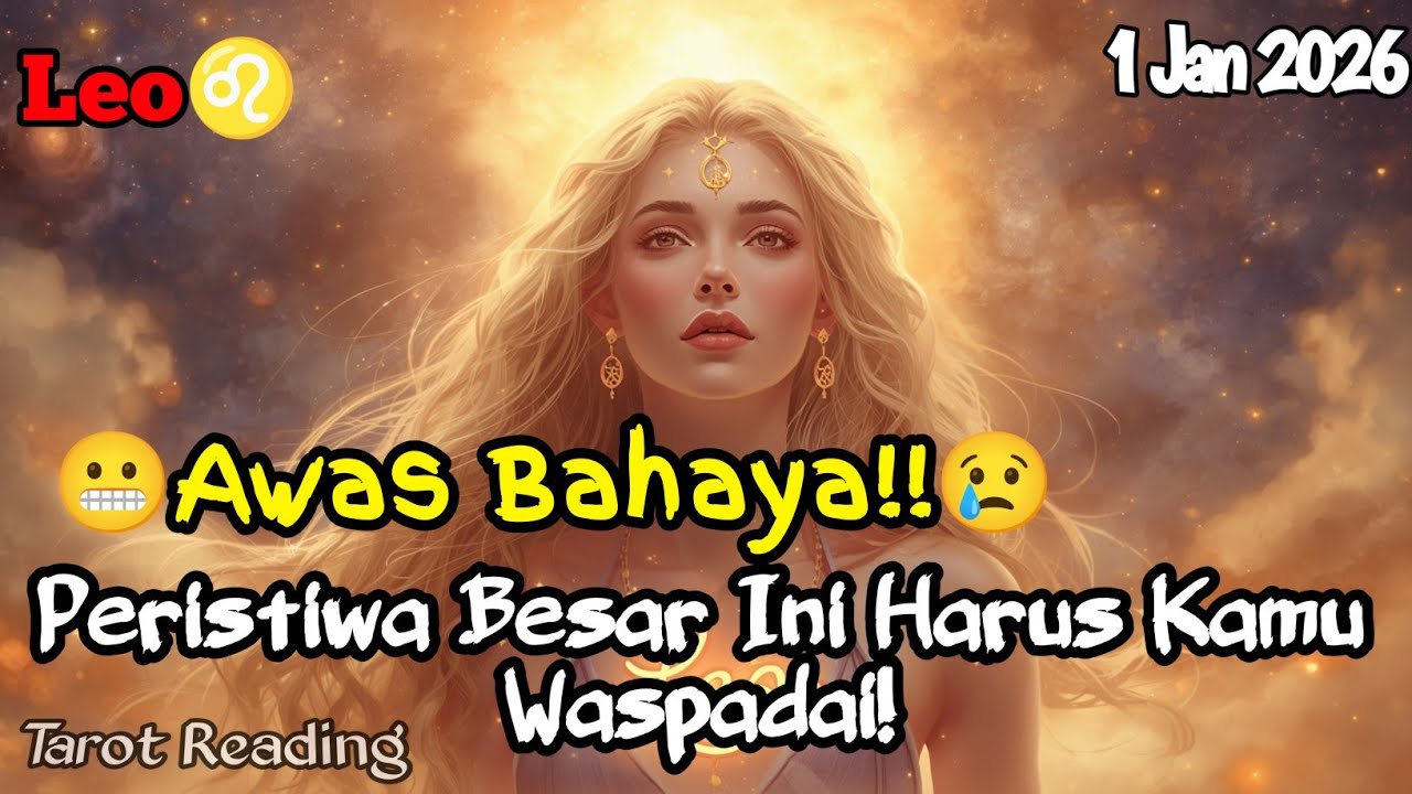 Leo♌ 😬Awas Bahaya!!😰 Peristiwa Besar Ini Harus Kamu Waspadai Hari Ini - Mata Zodiak