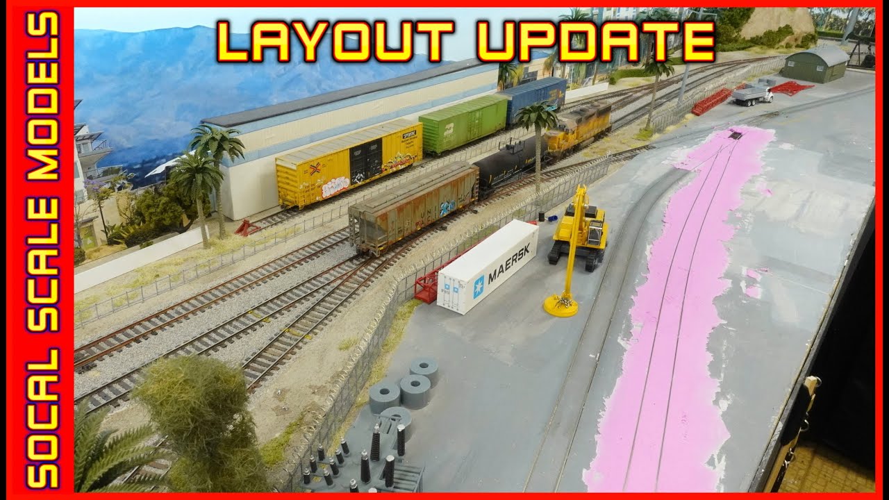 Layout Update | Paving over new track