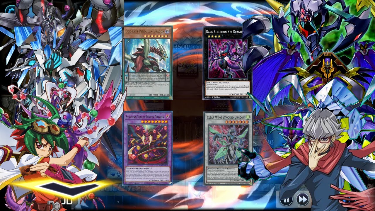 Odd Eyes vs DDD Anime (ish) Duel | Yugioh Master Duel