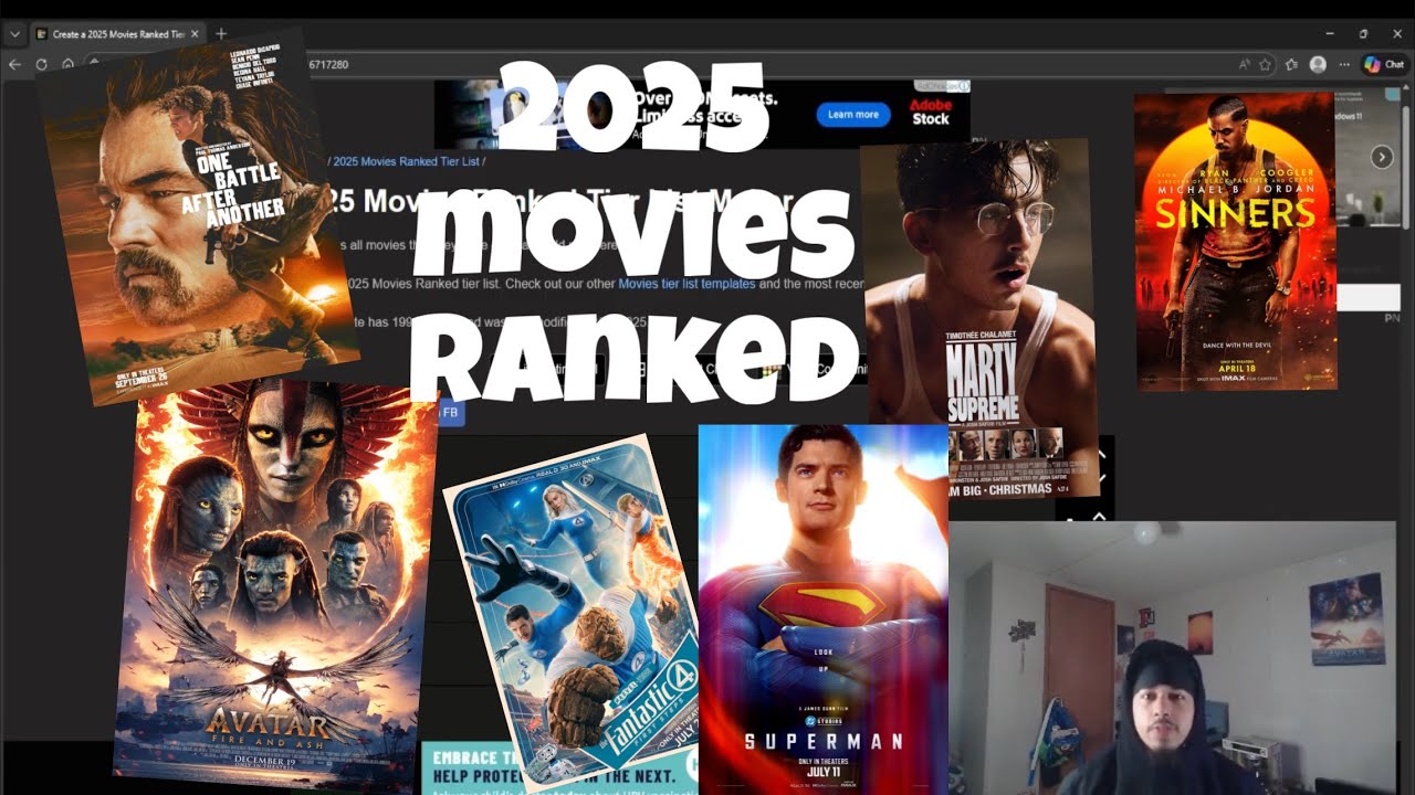 Ranking 2025 Movies