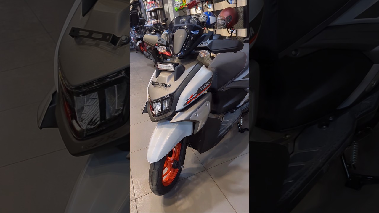 New 2025 Yamaha Ray ZR 125 Street Rally - Ice Fluo-Vermillion