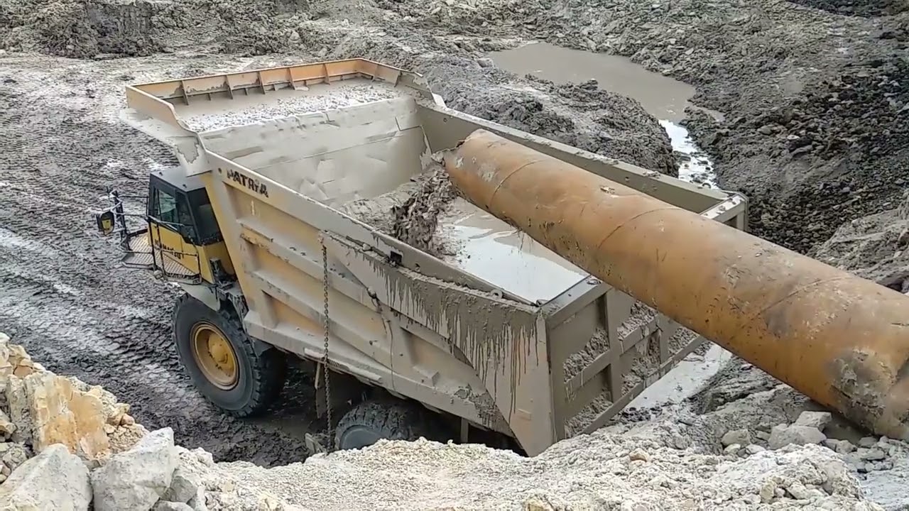 Mud handling with calvert method (gravity)