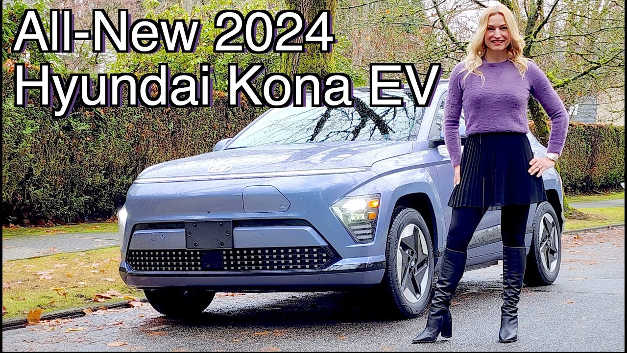 All-New 2024 Hyundai Kona EV Review // Do you like the design?