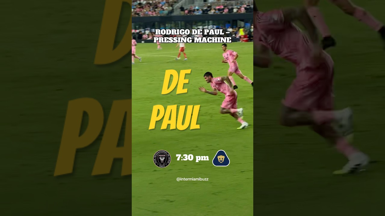 🔥 RODRIGO DE PAUL IS BUILT DIFFERENT | Inter Miami