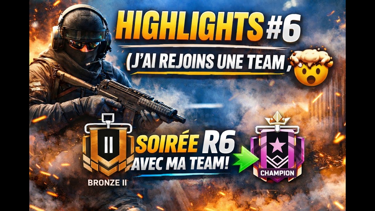 HIGHLIGHTS #6 ( j'ai rejoins une team 🤯)