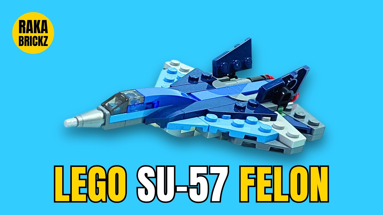 Учебник LEGO SU-57 Felon