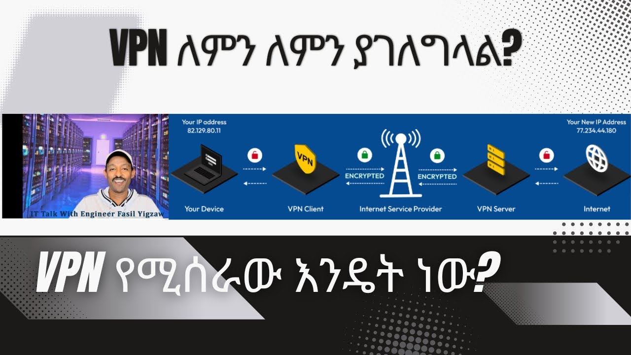 ኮምፒዩተር ኔትወርኪንግ - ክፍል 8 - VPN - ቪፒኤን እንዴት ነው የሚሰራው