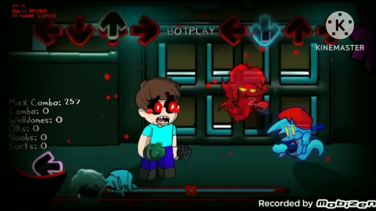 FNF SCARY TOWN V2 PARTE 7 SONG ALONE LINK EN LOS COMENTARIOS 