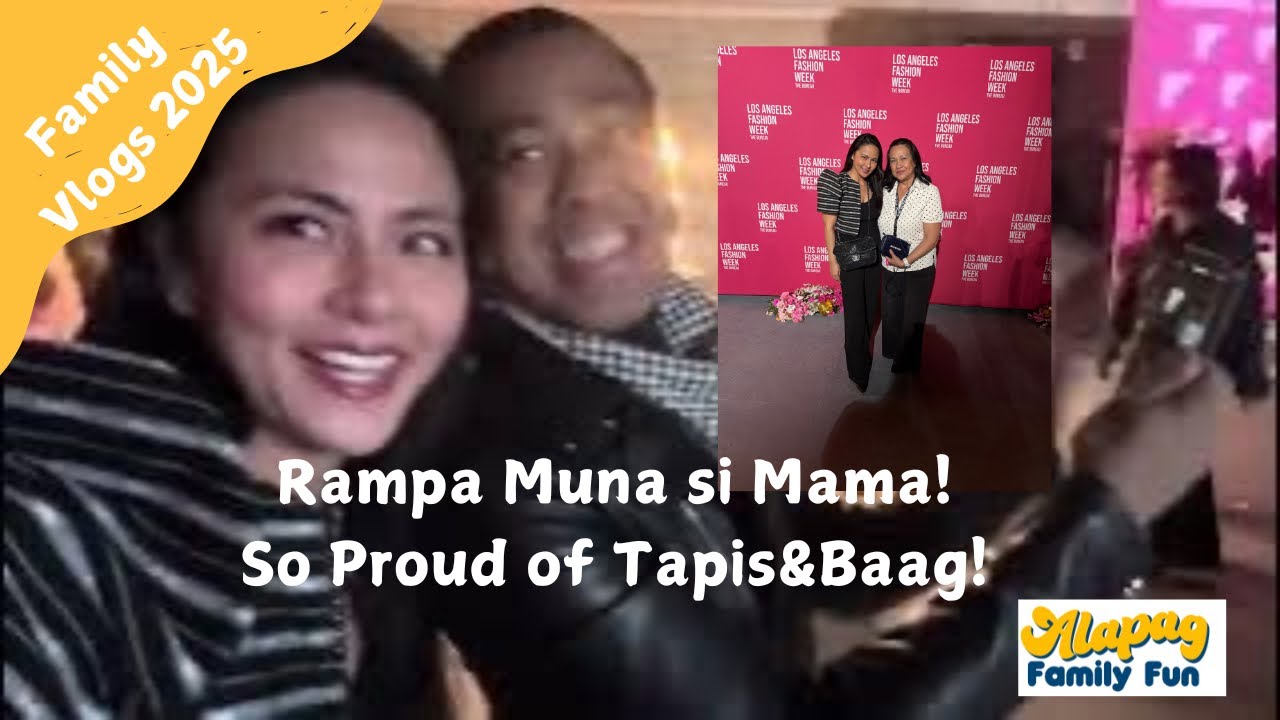 Mama's Overnight Trip To Hollywood! Nakakaproud ! Ilokano Brand In Los Angeles Fashion Week!