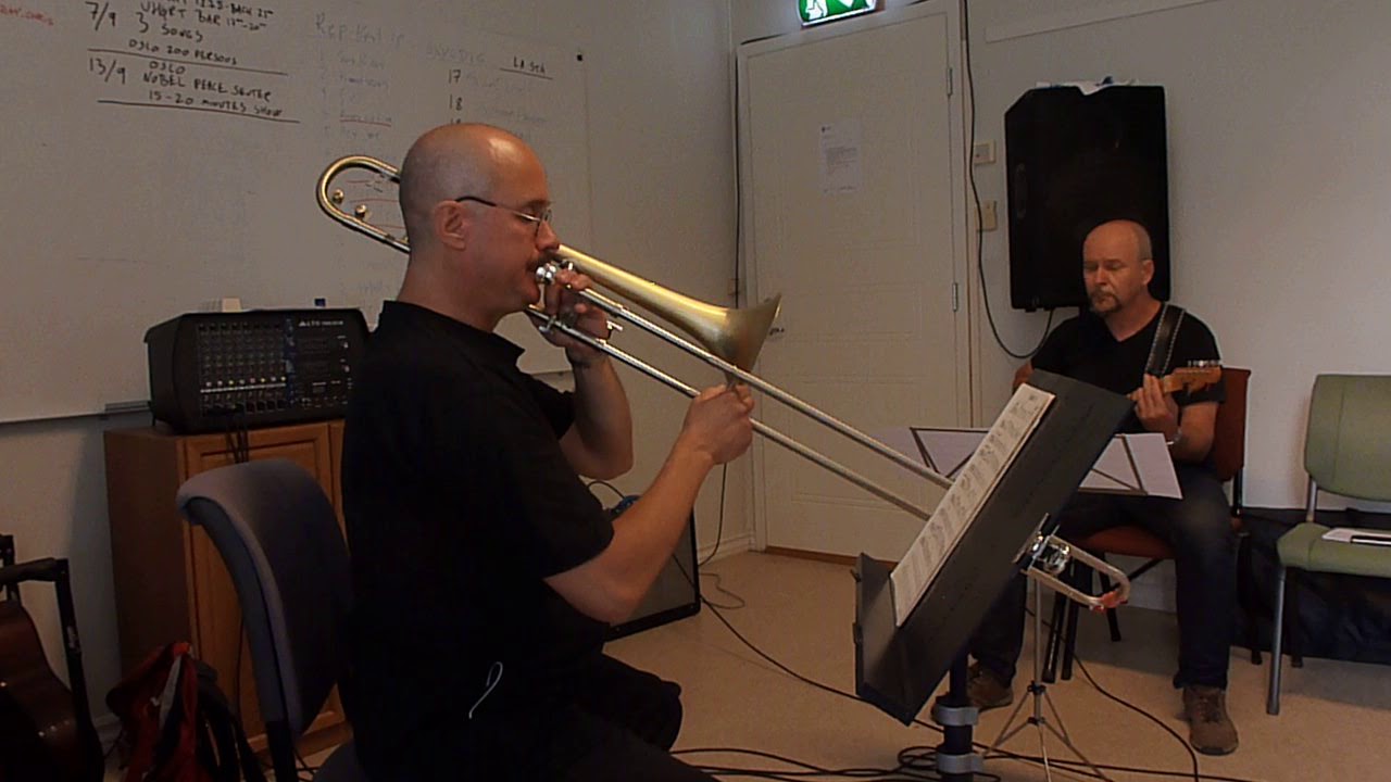 Eric Satie Gnossienne 1 on the trombone