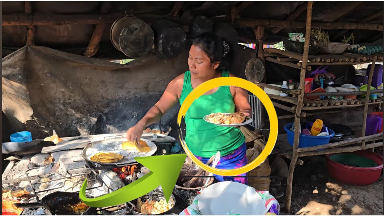 🔴Ya Salio La Comida Mira Que Delicia lo quw Cocino Doña Eve🤤🤯