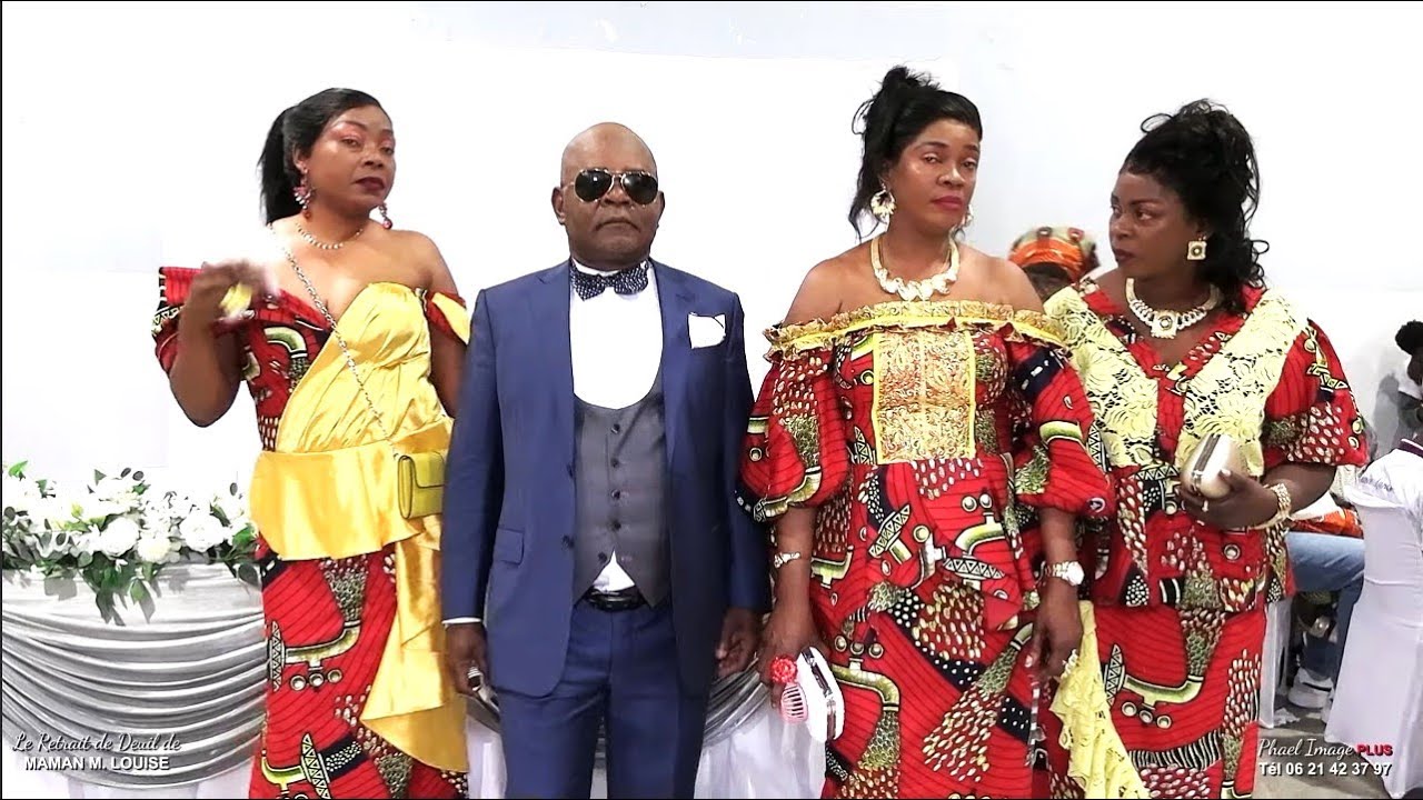 LE RETRAIT DE DEUIL DE MAMAN MARIE LOUISE KINZENGUI