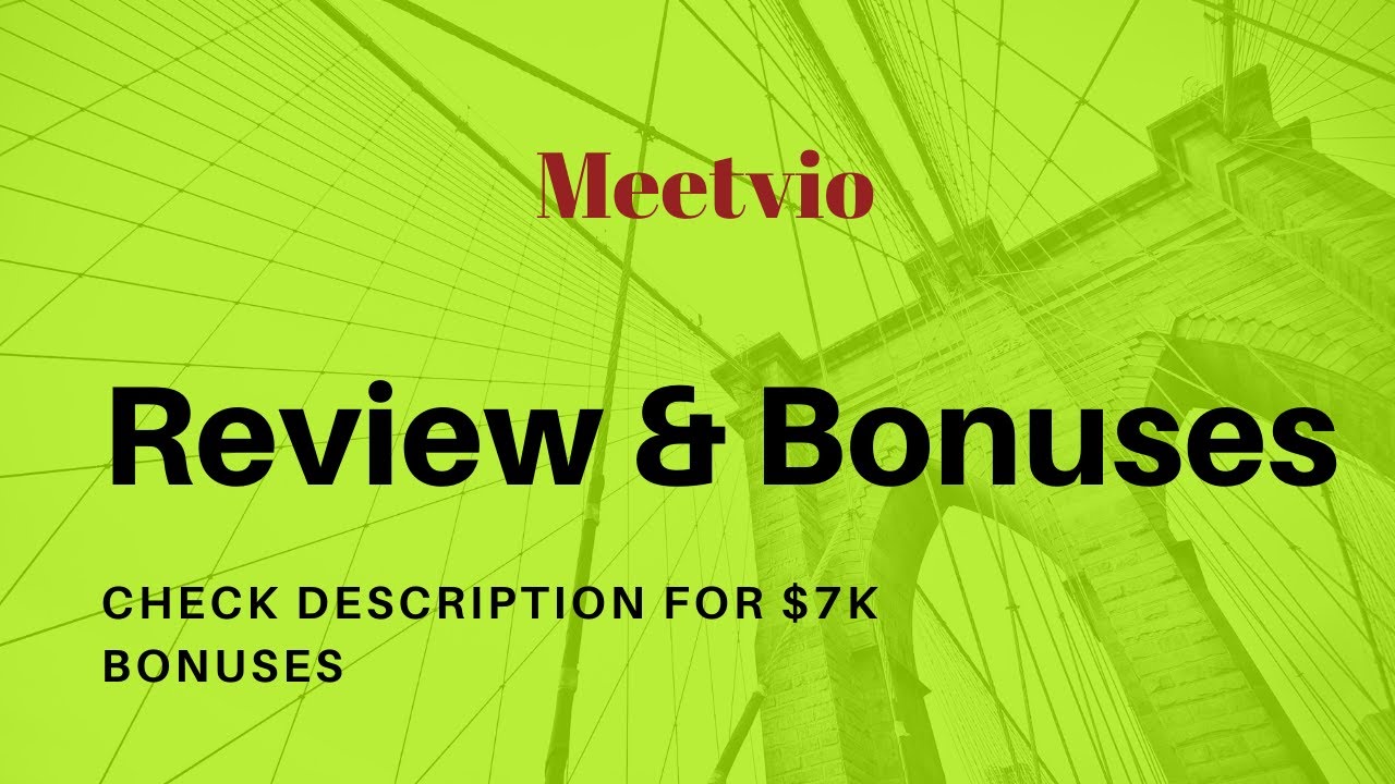 meetvio - meetvio bonus + discount + demo & meetvio review