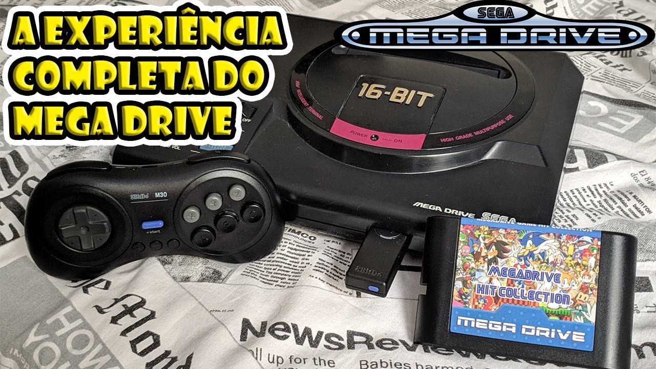 Mega Drive + 8Bitdo M30 + Everdrive: A Experiência Completa do Mega Drive
