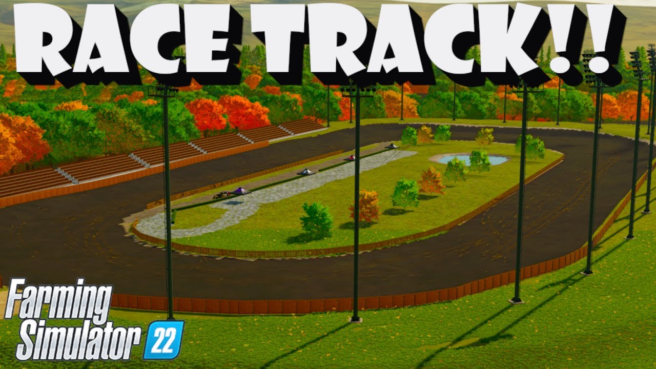 FARM BUILD!!   ERR I MEAN RACE TRACK BUILD ON @KlutchSimulations  UMRV SERVER.. WILL HE NOTICE?