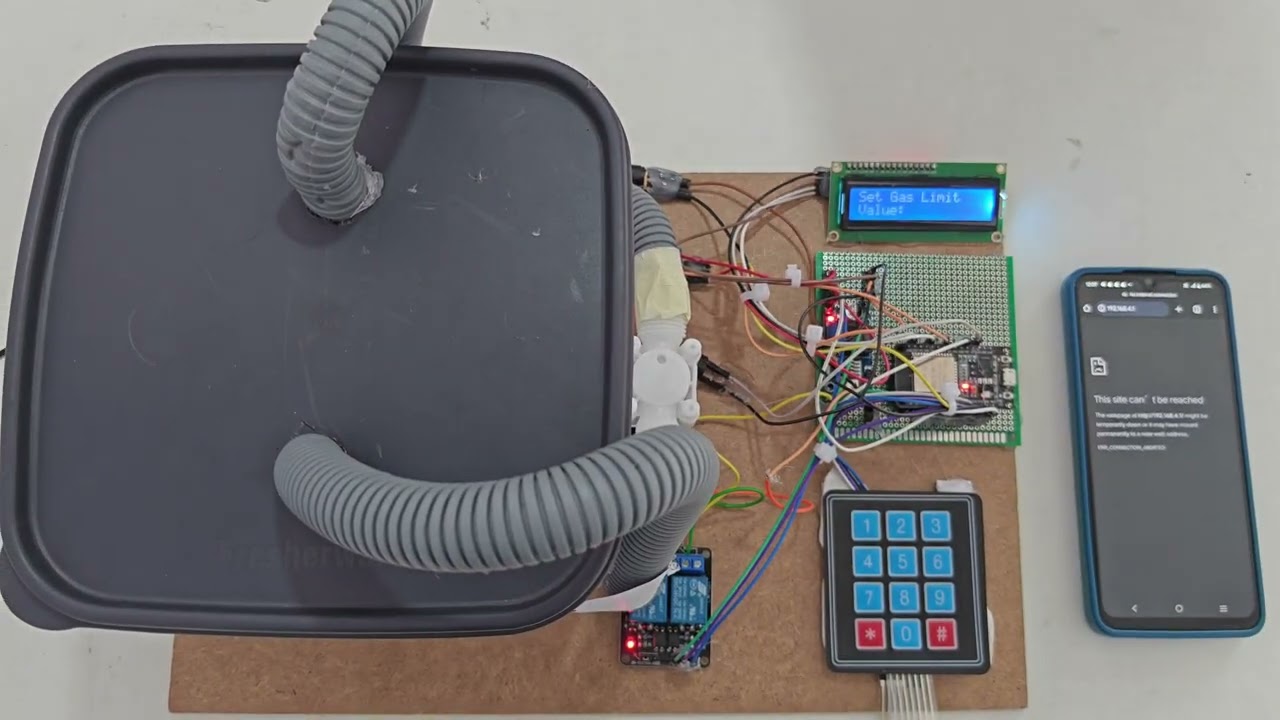 Iot gas leakage detection system