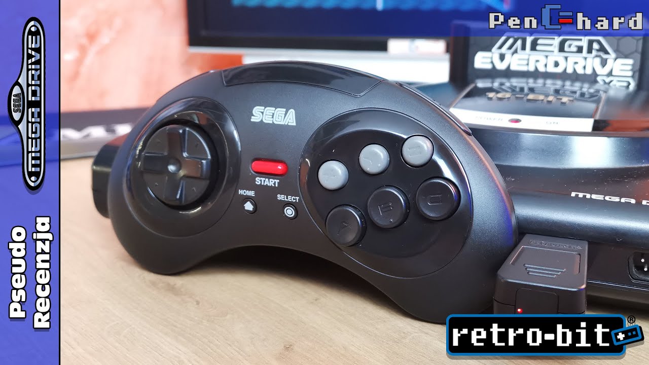 Pseudo Recka - Retro-Bit wireless Sega Mega Drive pad