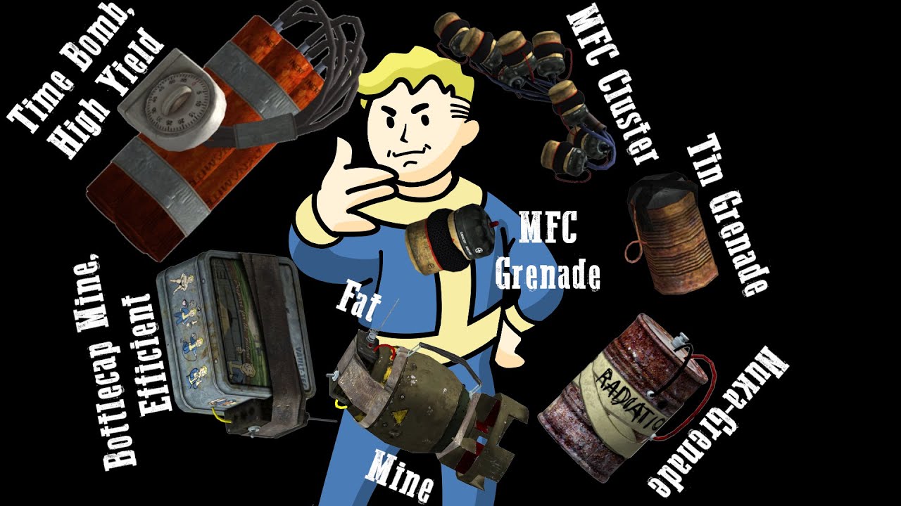 Fallout: New Vegas Gun Guide - GRA Roundup 5: It's a Mad Mad MAD Bomber