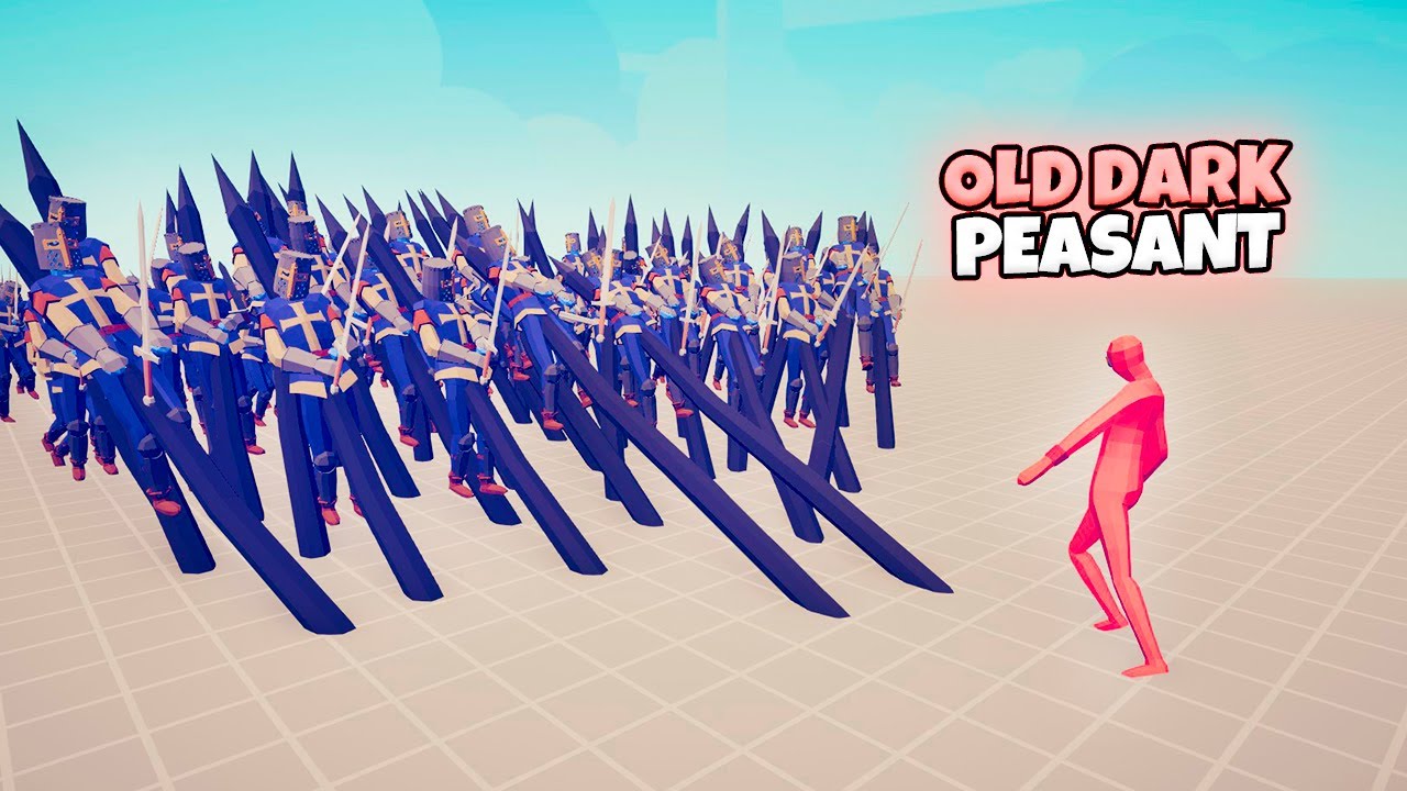 OLD DARK PEASANT vs EVERY FACTION | TABS Totally Accurate Battle Simulator Gameplay