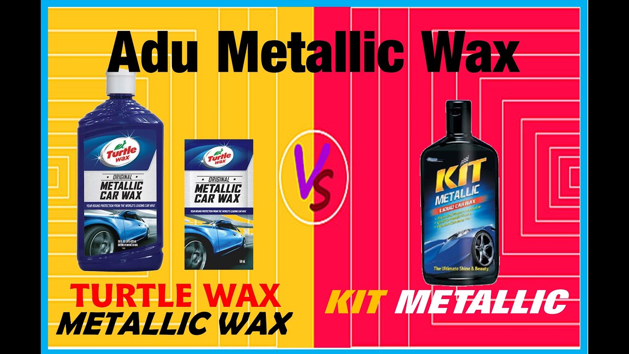 PArt 1 : Adu Kinclong Turtle Wax Metallic Wax VS Kit Metallic Wax Pake Gloss Meter.