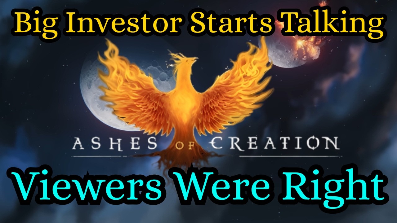 Ashes of Creation - Investor Reveals What Happened - Reaction