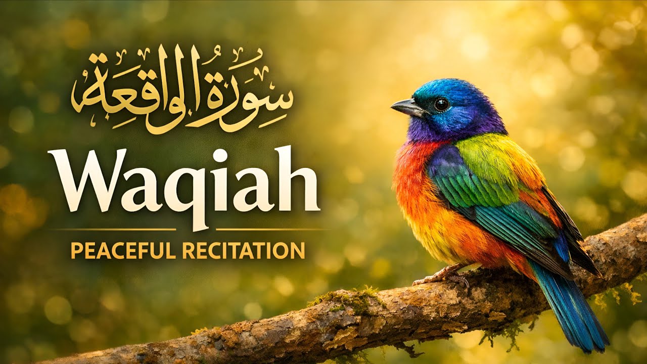 Surah Al Waqiah سورة الواقعة - Peaceful Recitation  - Zain Abu - Arabic & English || Surah Voices TV