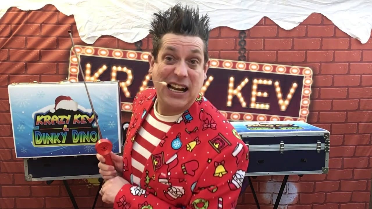 Krazy Kev and Dinky Dino - Magic Show for Bristol Royal Hospital for Children
