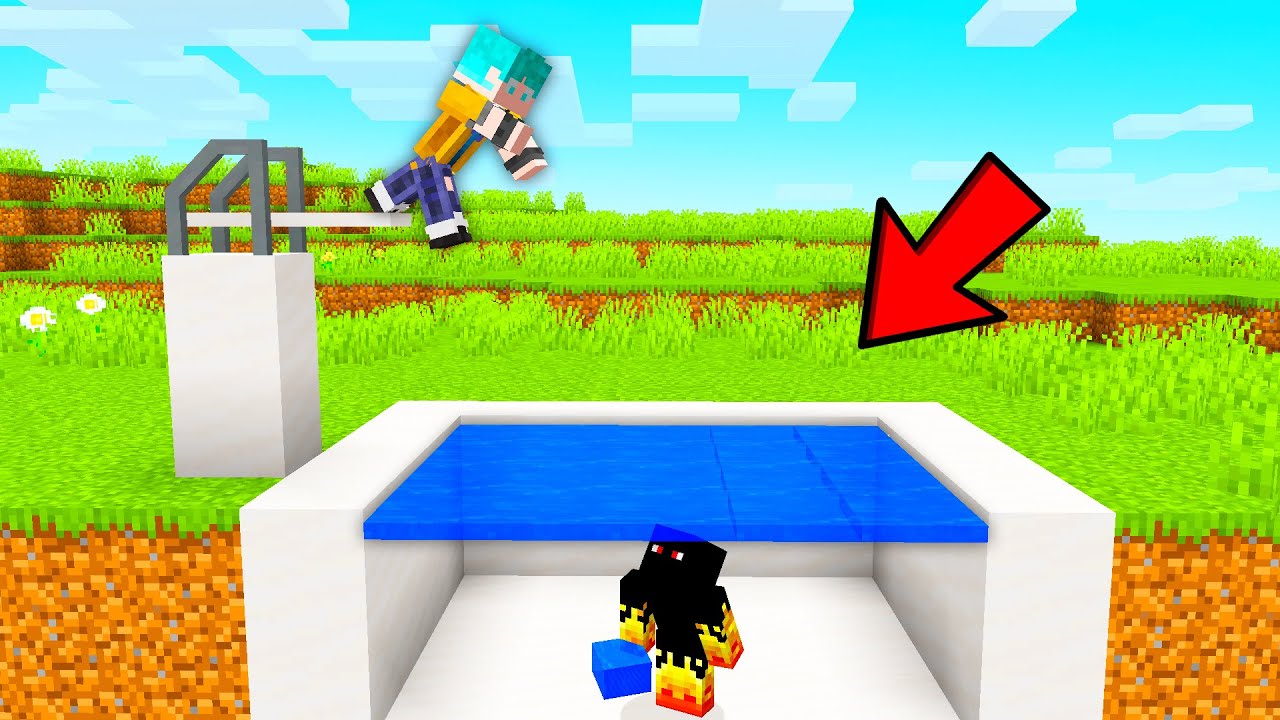Я ПОДШУТИЛ НАД ДРУГОМ С ПОМОЩЬЮ ИЛЛЮЗИЙ В MINECRAFT!