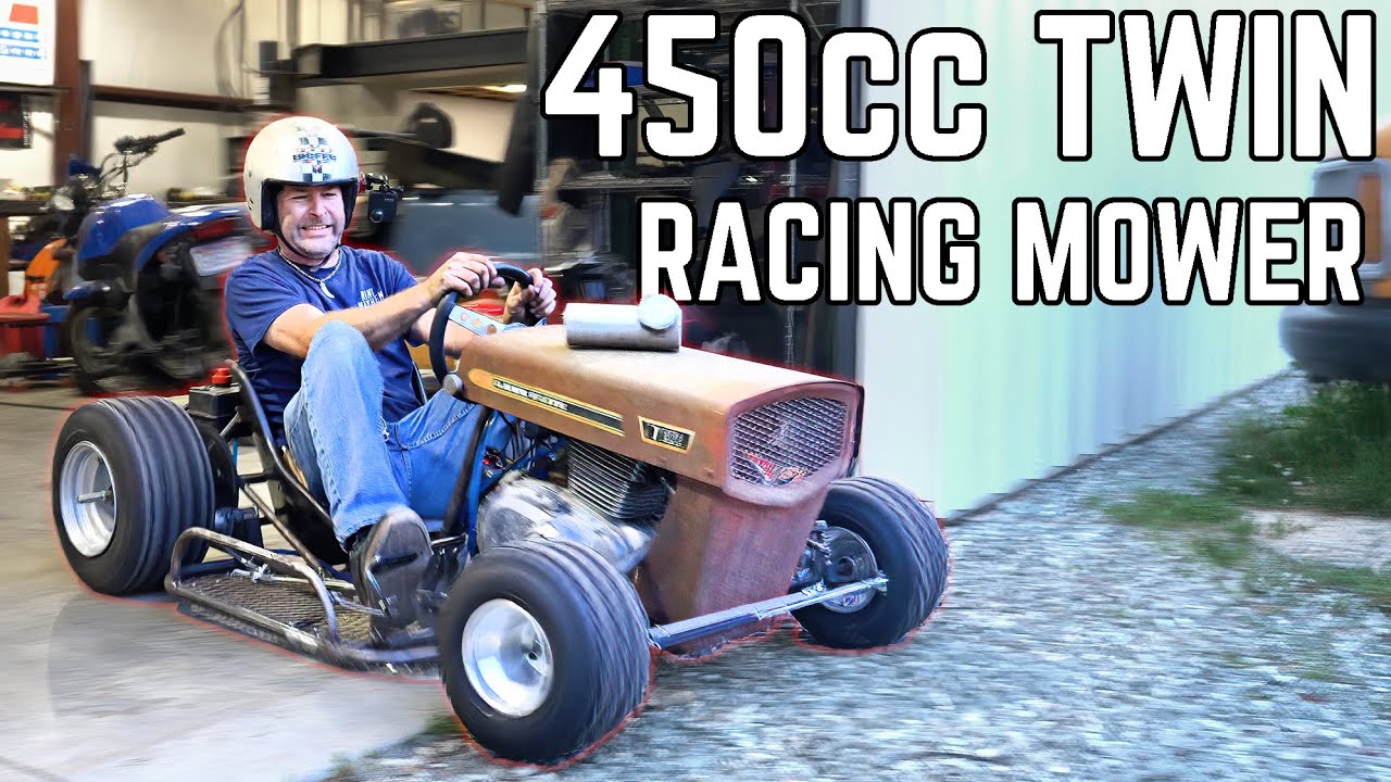 Suzuki GS450 Lawn Mower Build