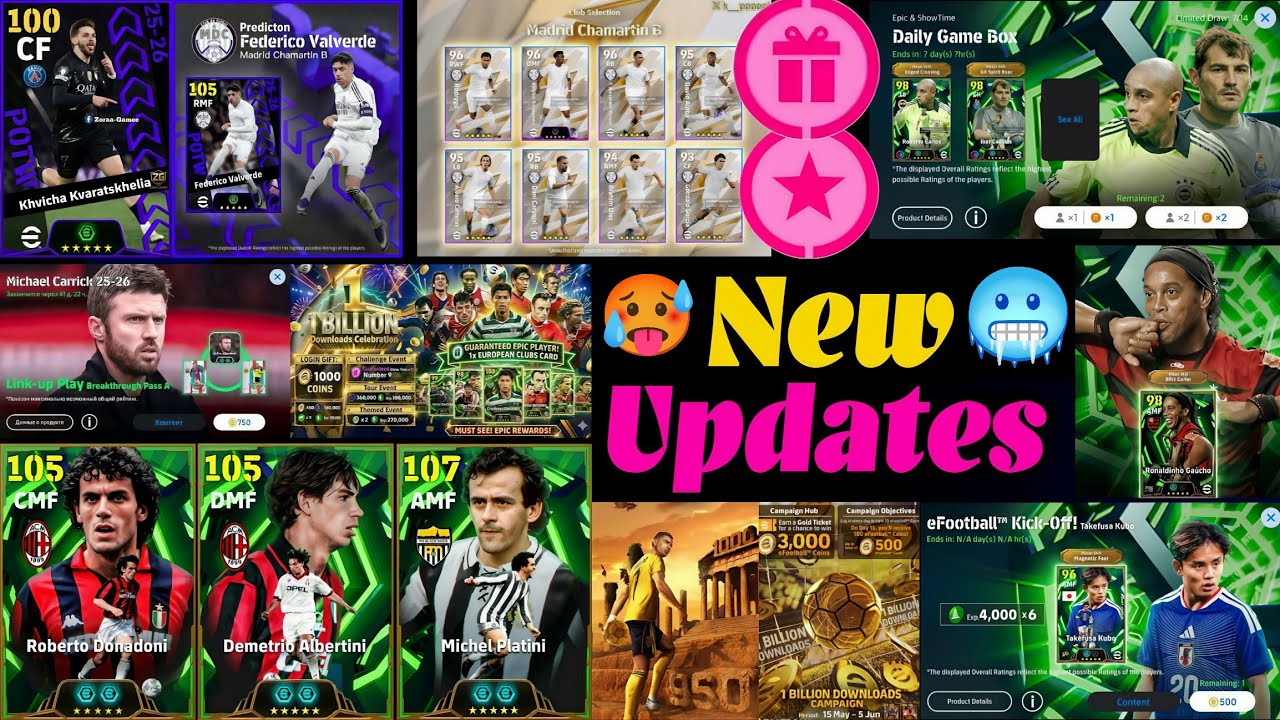 Free 400 Coins: What's coming on Monday & Next Thursday in eFootball 2026, New Players in Daily Game