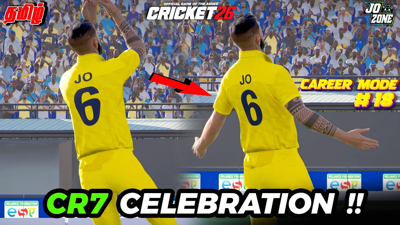 🌟💥 CAREER-ன் உச்சம் ? ! TN T20 Debut in Cricket 26 Career Mode Episode No.18 ! | Jo Zone