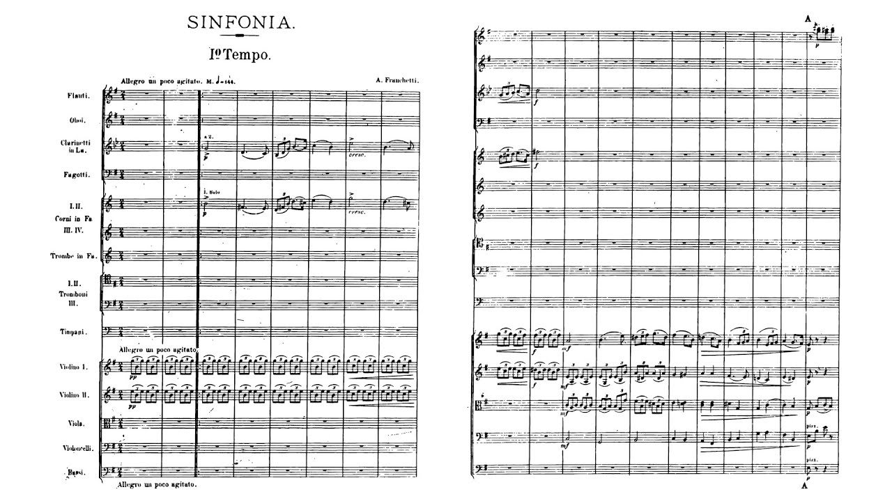 Alberto Franchetti – Symphony in E minor