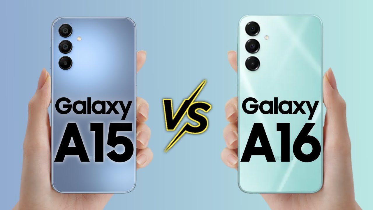 Samsung Galaxy A15 5G vs Samsung Galaxy A16 5G
