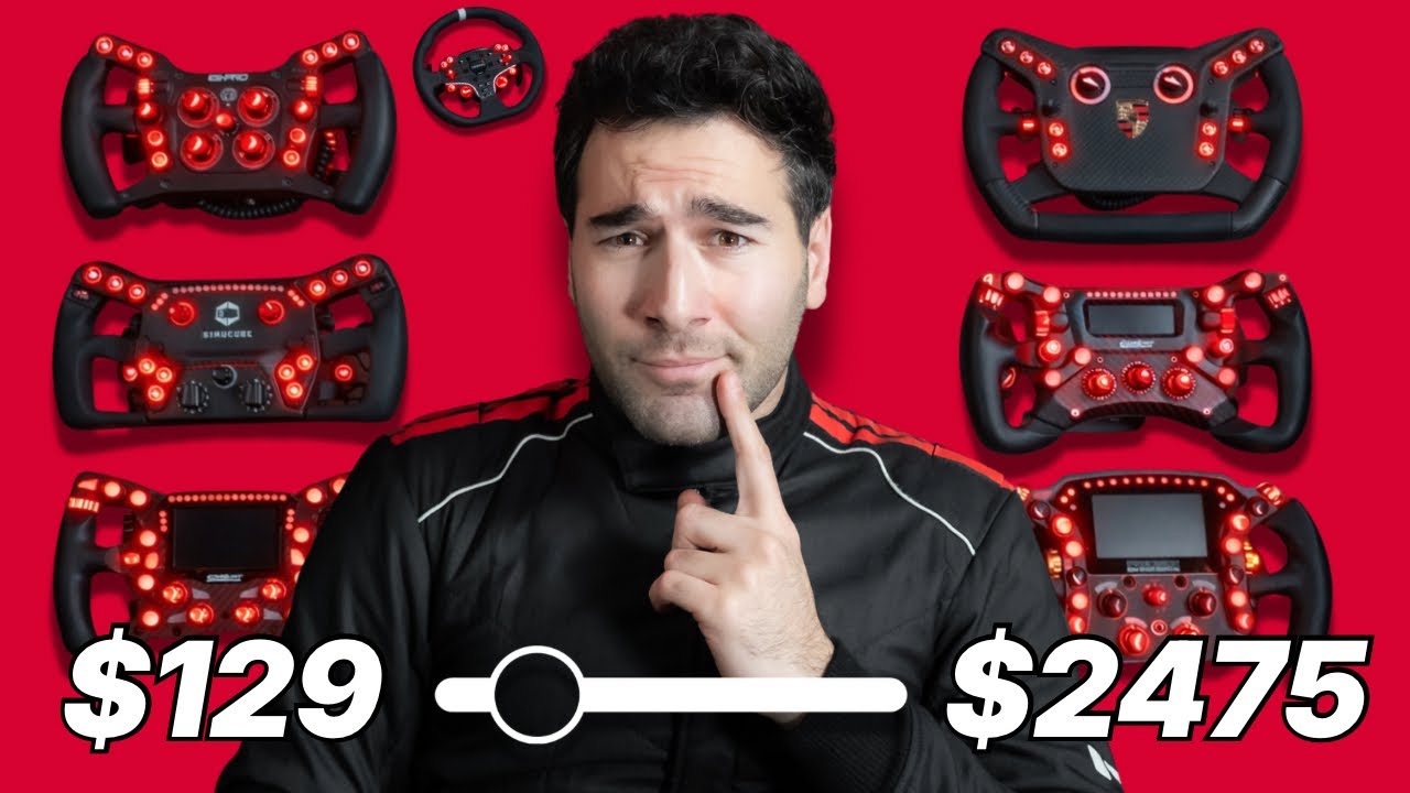 I Tested 7 Sim Racing Wheels! One Winner
