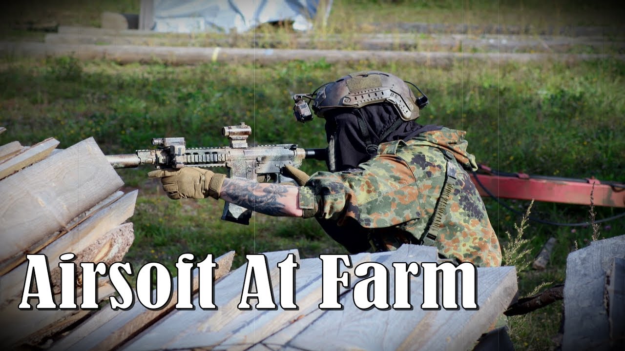 Airsoft At Farm Goes Wild