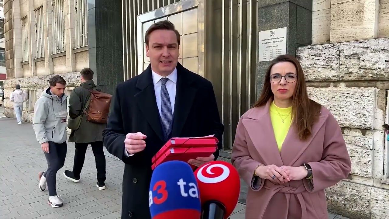Podávame trestné oznámenie pre podozrivé dotácie u Erika Tomáša | Tlačový brífing PS, 18. marec 2026