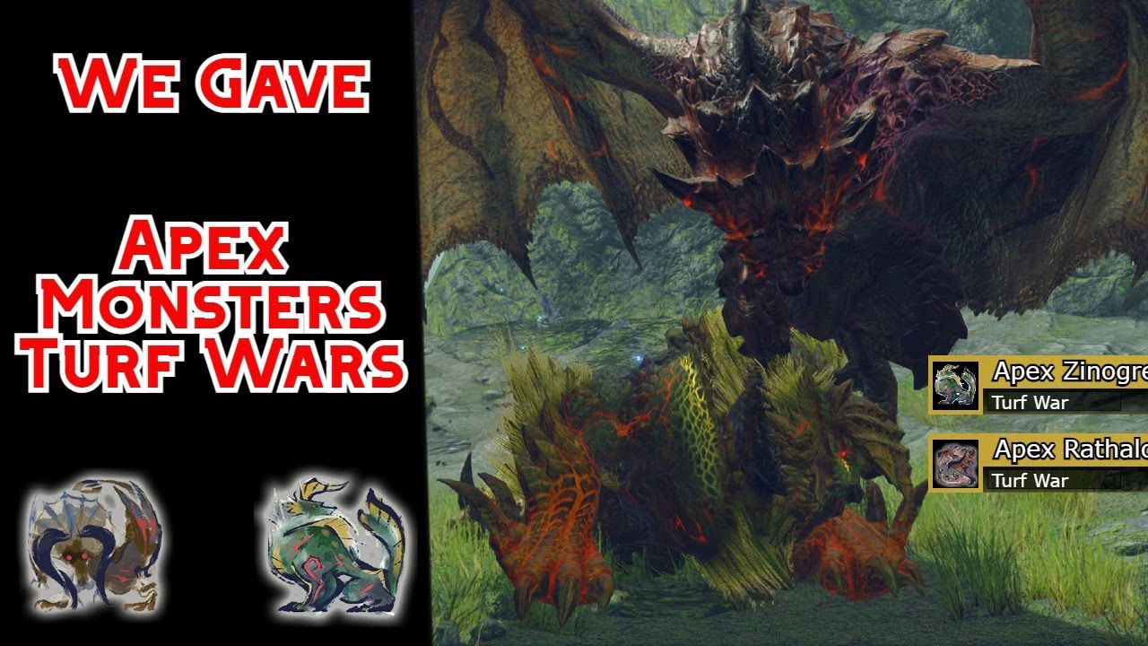 We gave Apex Monsters Turf Wars in MH Rise Sunbreak