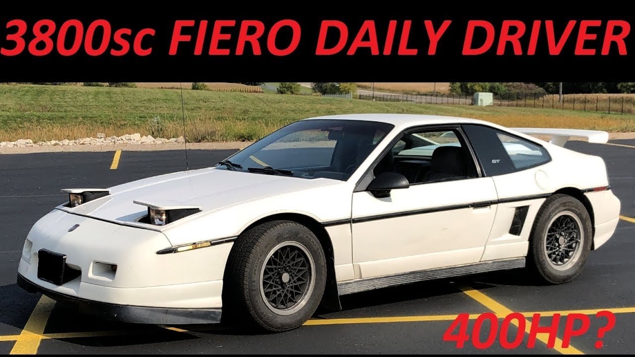 Daily Driving XPZ 3800 Supercharged Fiero + First 1/4 mi Pulls, Year End Review