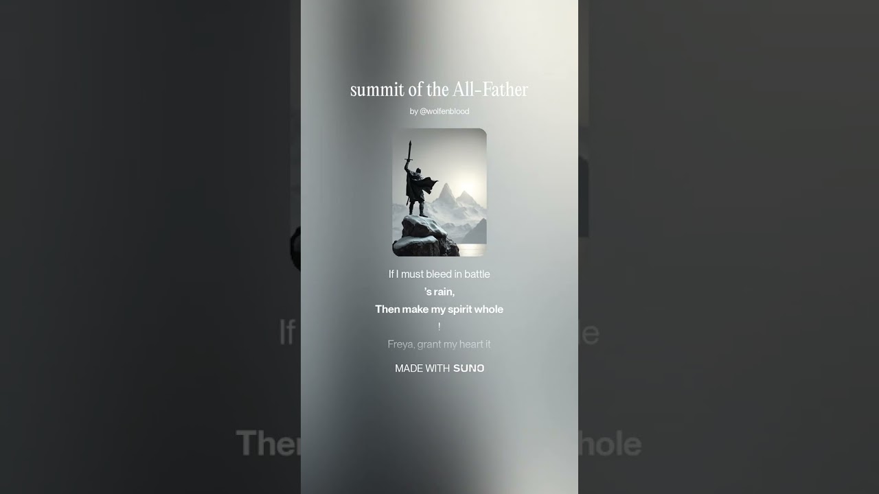 summit of the All Father