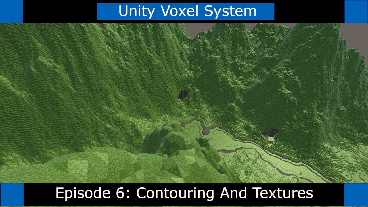 Unity Voxels - Procedural Generation Tutorial - Part 6:  Contouring and Texturing!