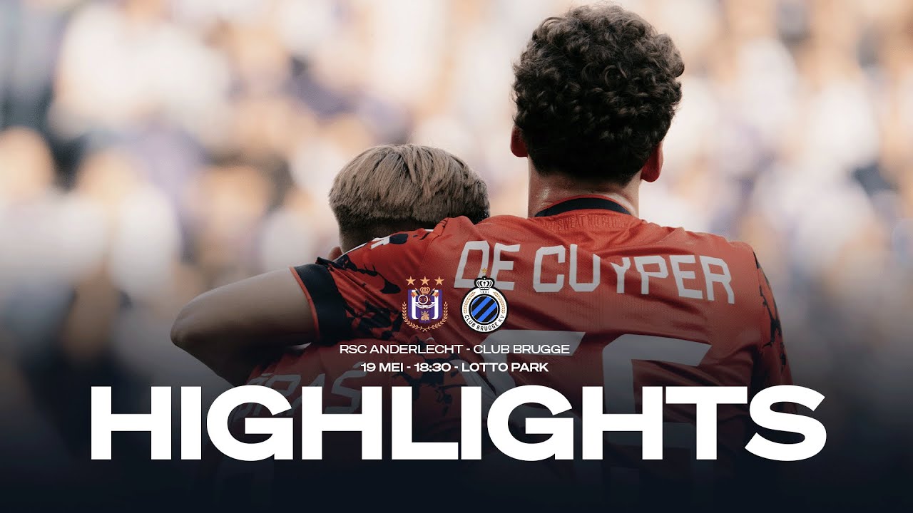 RSC ANDERLECHT - CLUB BRUGGE | HIGHLIGHTS | 2023-2024