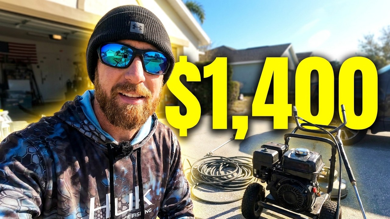 You Don’t Need Expensive Equipment to Start Pressure Washing | Real World Series Ep.1
