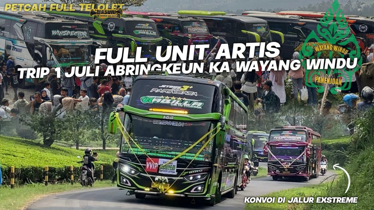 DIBIKIN HEBOH‼️9 UNIT ARTIS BIS GEMPARKAN PANGALENGAN||TRIP LIBURAN ABRINGKEUN KA WAYWIN#2