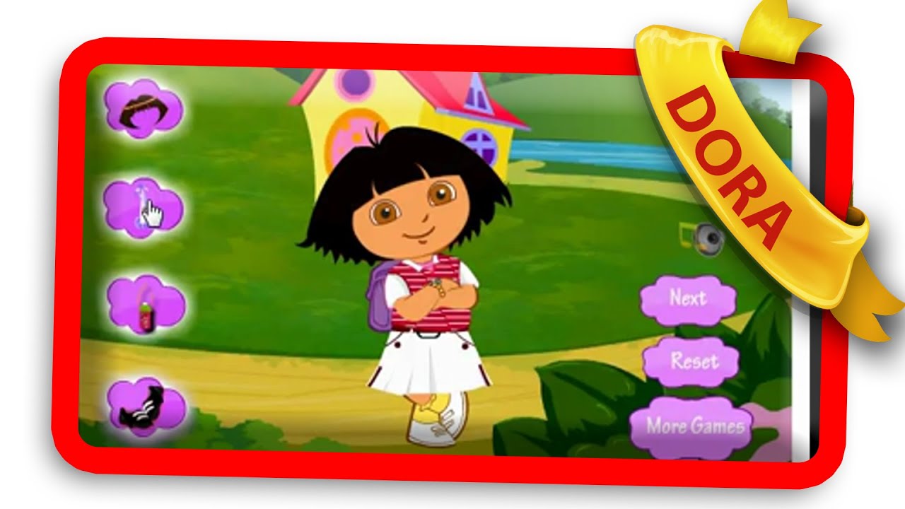 Dora School Time - Online Dora Games