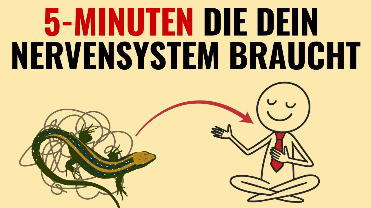Dein Nervensystem fährt nicht runter? Diese 5-Minuten-Übung hilft